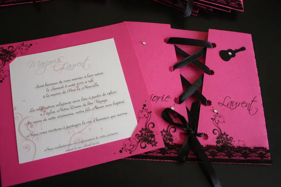 Faire-part sur mesure — photo 1
