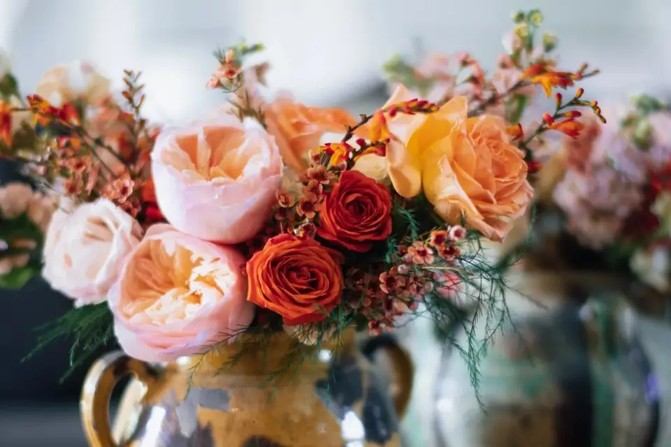 Rose et marguerite — photo 1