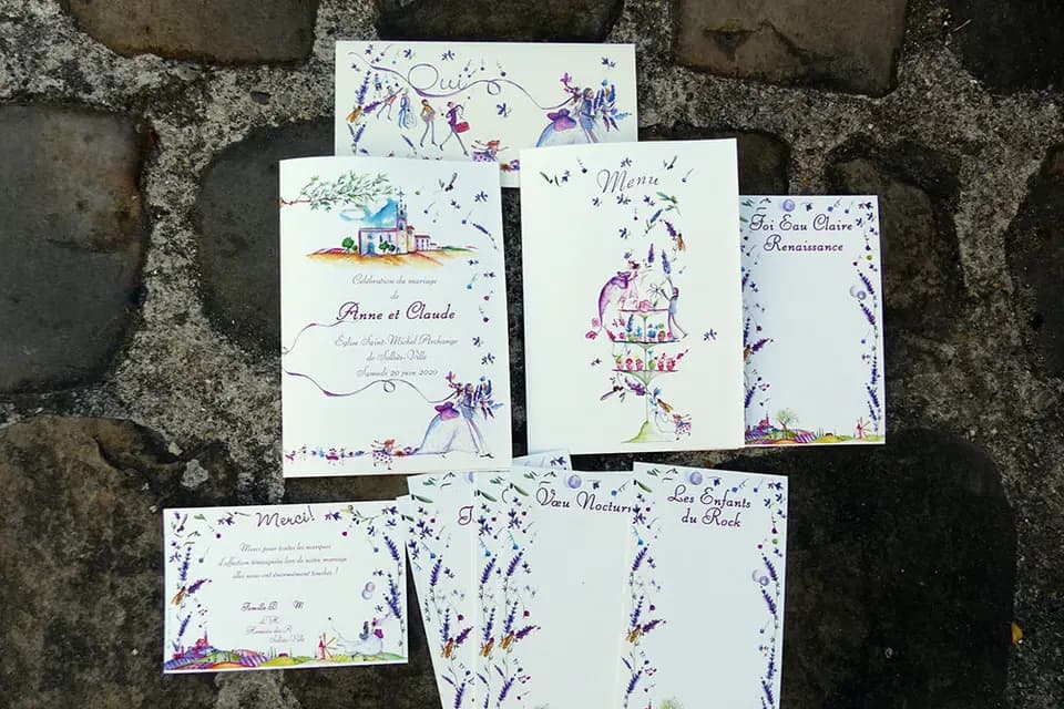 Les Faire-part Illustrés de Aurélie Vidé — photo 3