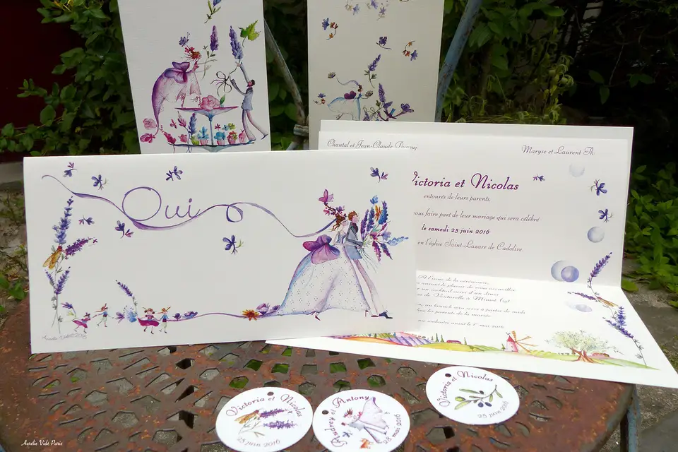 Les Faire-part Illustrés de Aurélie Vidé — photo 2