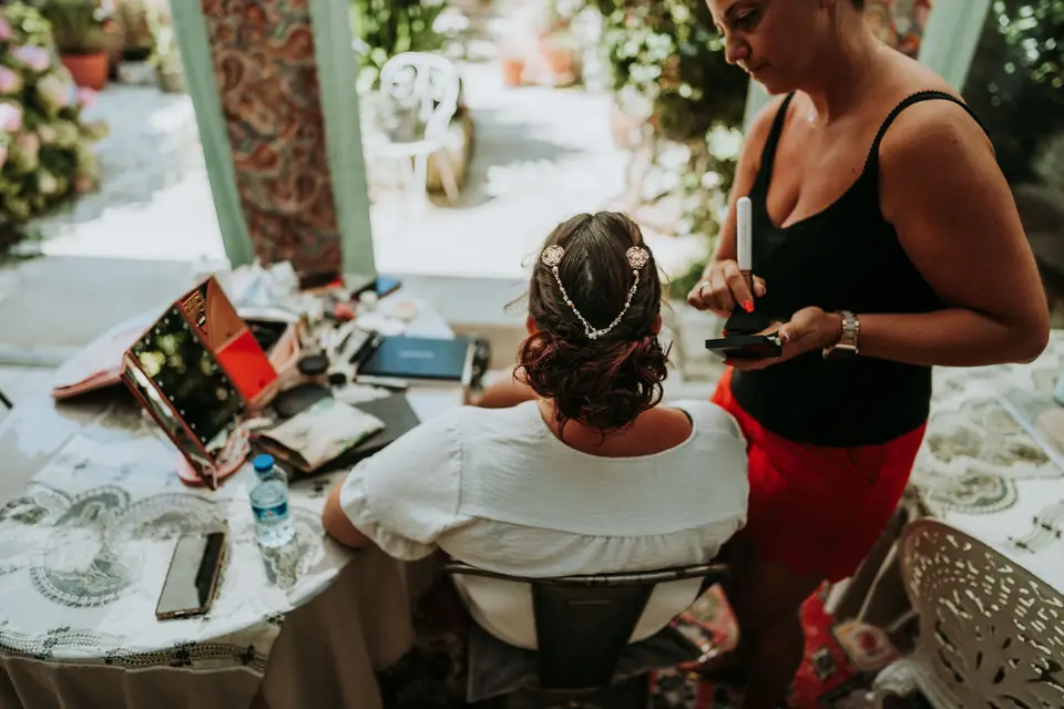 On my wedding day — photo 4