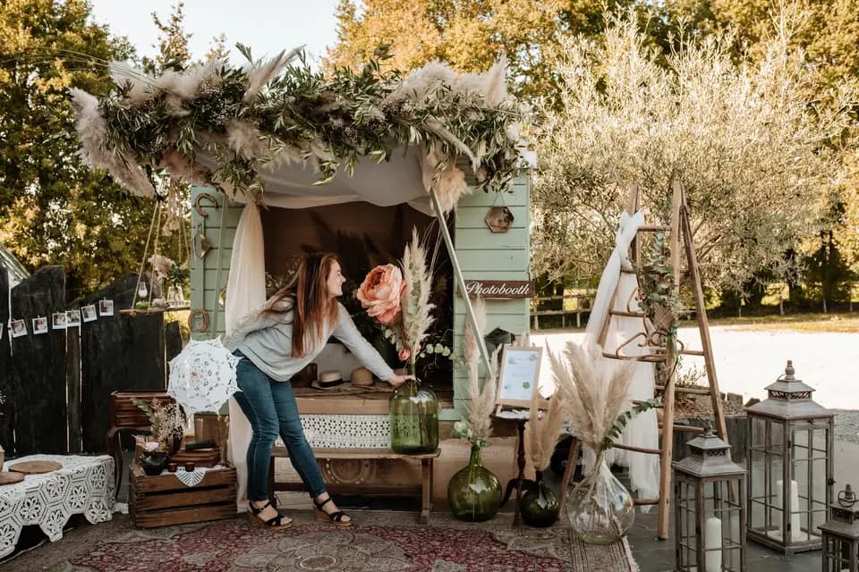 L'éclatante roulotte botanique
