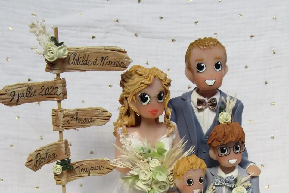 Les petits loisirs de Bye - Cake topper — photo 6