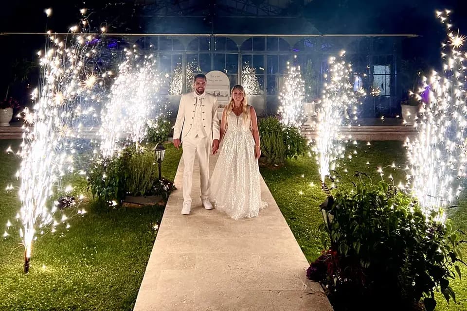 Ciel en or - Feux d'artifice — photo 1