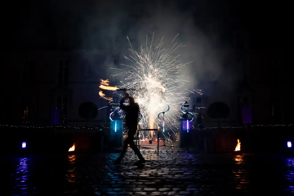 Firelight - Spectacle de feu et de led — photo 4