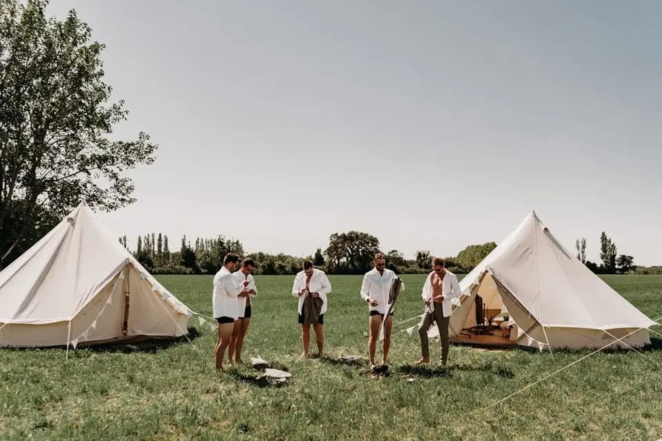 Mon Wedding Camping  - Tipis d'hébergement — photo 8