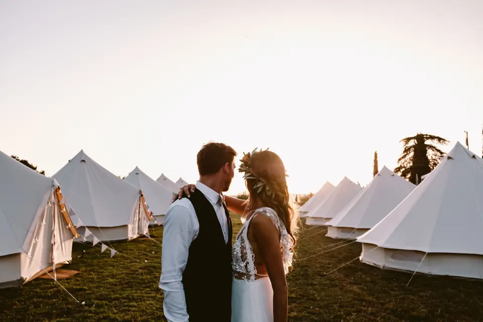 Mon Wedding Camping  - Tipis d'hébergement