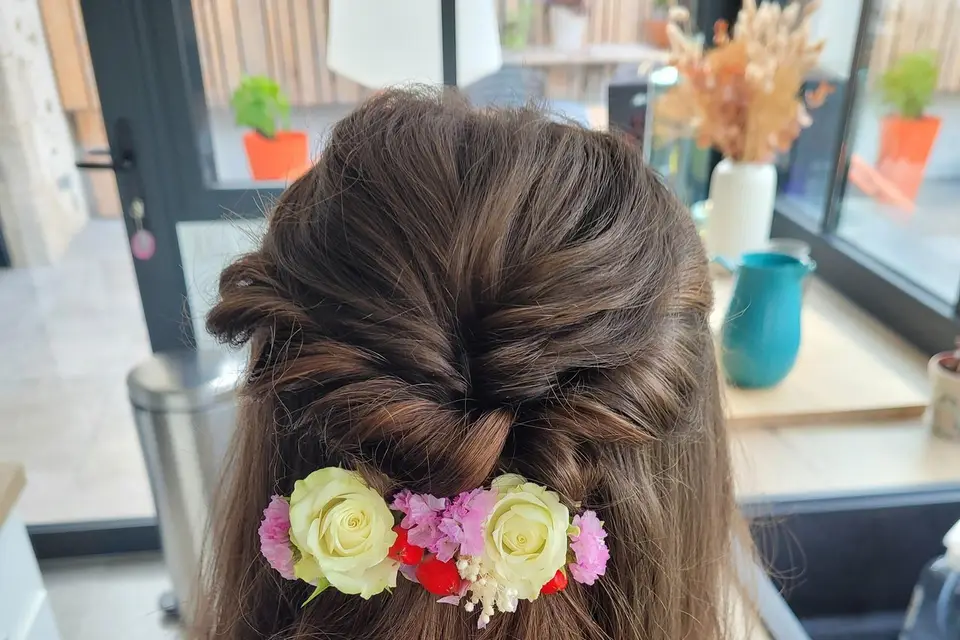 Coiffure et végétale — photo 5