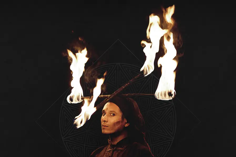 Shay - Spectacle de feu et lumières LED — photo 6