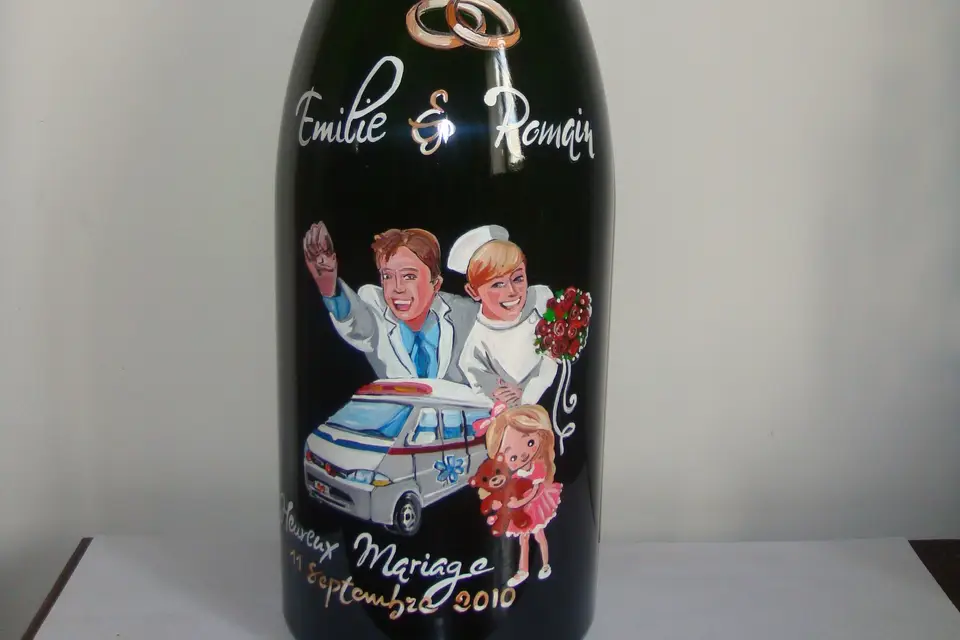 Peinture Sur Bouteille — photo 5