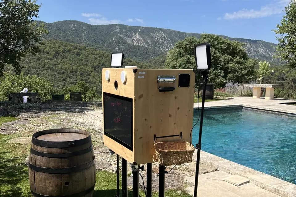 Le Rouet événement Photobooth