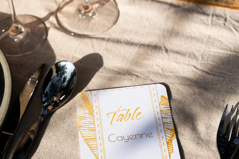 Mon faire-part africain chic — photo 6