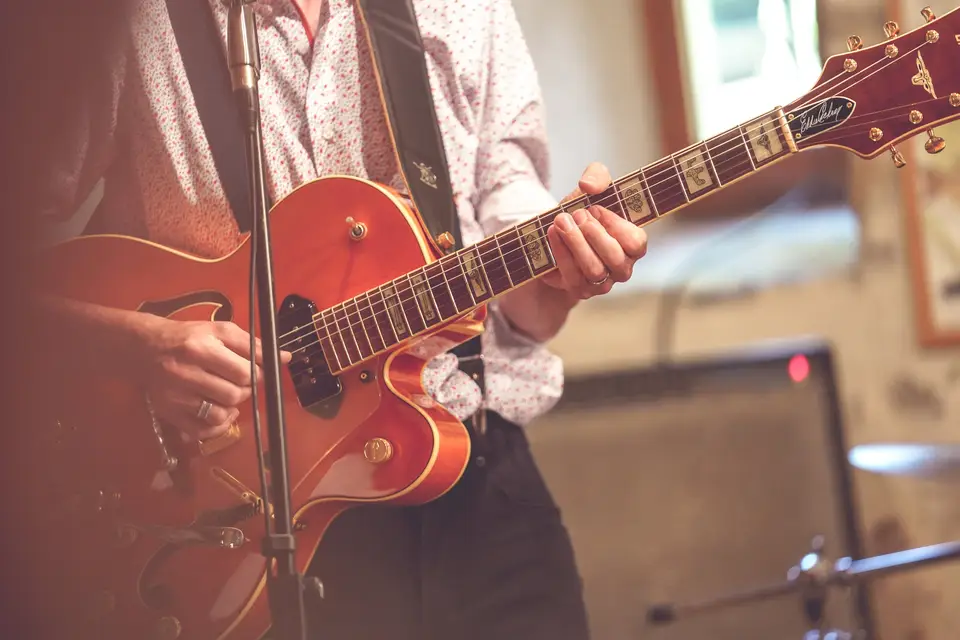 Picking my Guitar — photo 4