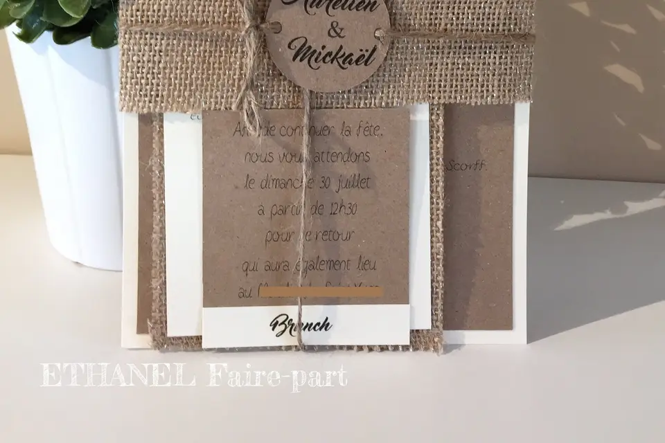 Ethanel Faire Part — photo 4