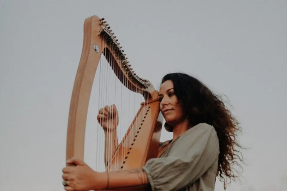 Violaine la harpiste — photo 1