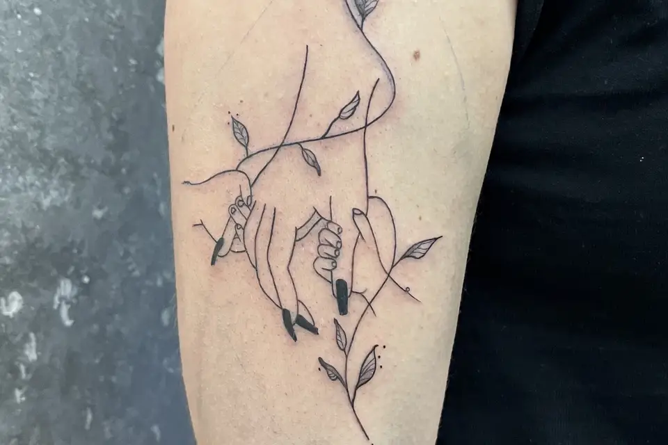 Bloody luna tattoo — photo 3