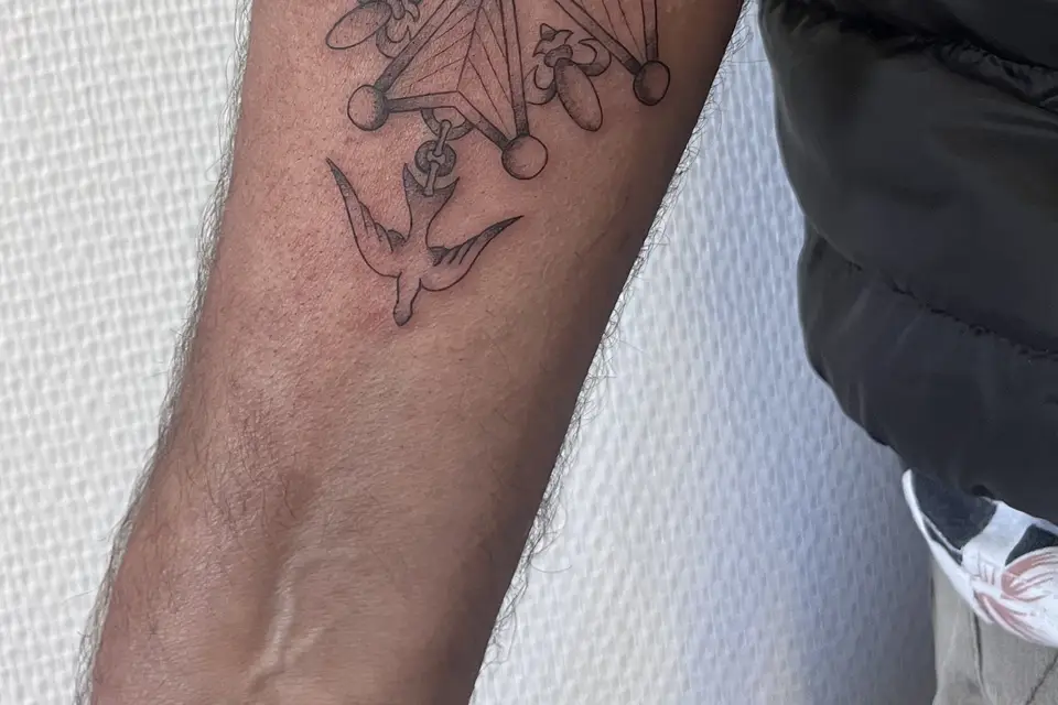 Bloody luna tattoo — photo 8