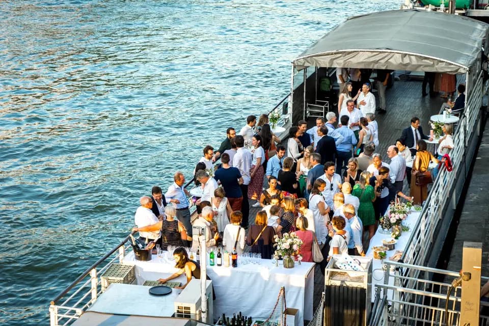 La péniche sur Seine