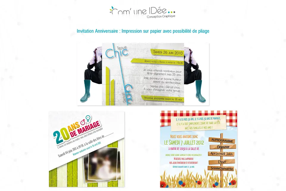 Com' une IDée - Conception Graphique — photo 4