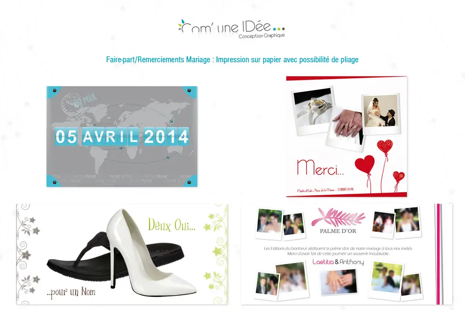 Com' une IDée - Conception Graphique