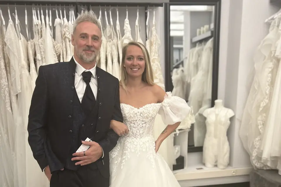 Robe Poudrée Elle et Lui — photo 8