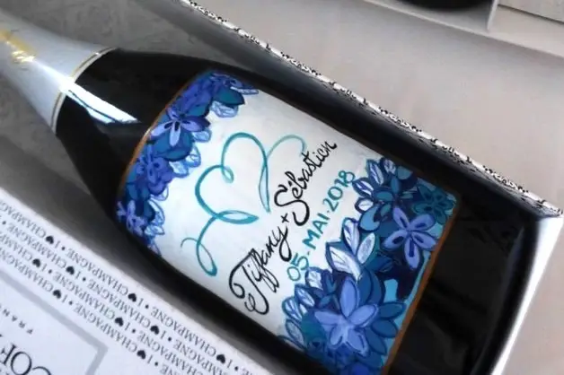 Peinture Sur Bouteille